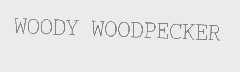 WOODY WOODPECKER