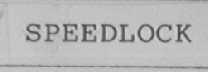 SPEEDLOCK