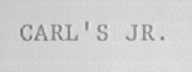 CARL'S JR.