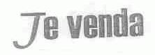JE VENDA