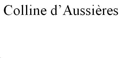 COLLINE D' AUSSIERES