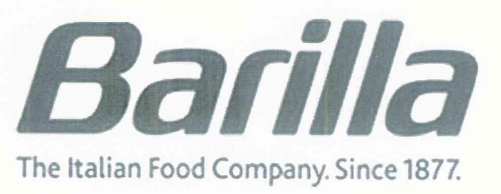 BARILLA THE ITALIAN FOOD COMPANY.SINCE 1877.