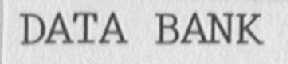 DATA BANK