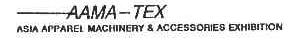 AAMA-TEX ASIA APPAREL MACHINERY ACCESSORIES EXHIBITION