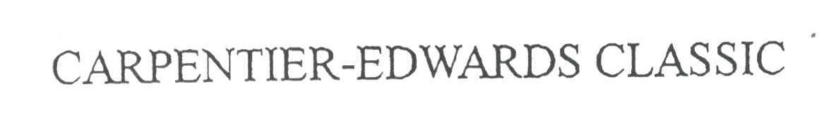 CARPENTIER-EDWARDS CLASSIC