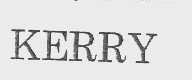 KERRY