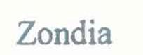 ZONDIA