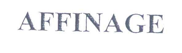 AFFINAGE