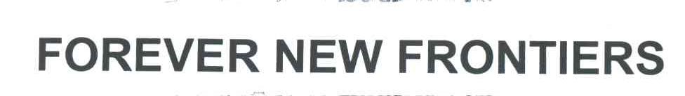 FOREVER NEW FRONTIERS