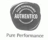 AUTHENTICO;PURE PERFORMANCE