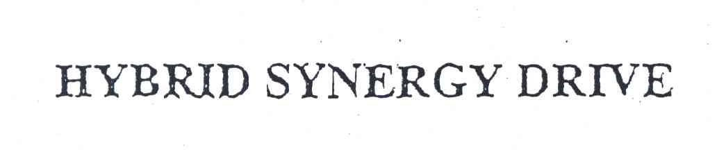 HYBRIDSYNERGY DRIVE