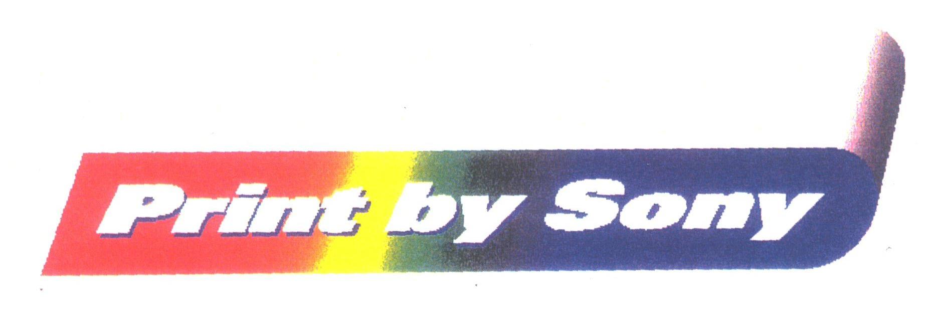 PRINT BY SONY