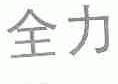 全力