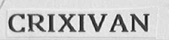 CRIXIVAN
