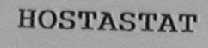 HOSTASTAT