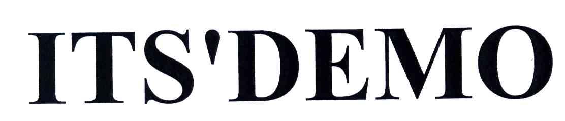 ITS＇DEMO