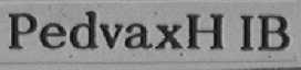 PEDVAXHIB