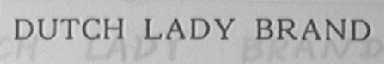 DUTCH LADYBRAND