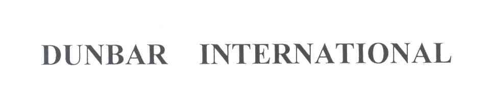 DUNBARINTERNATIONAL