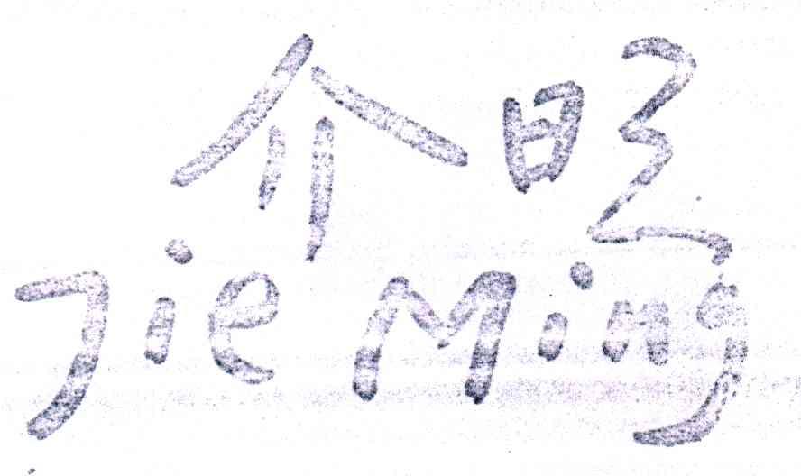 介明;JIE MING