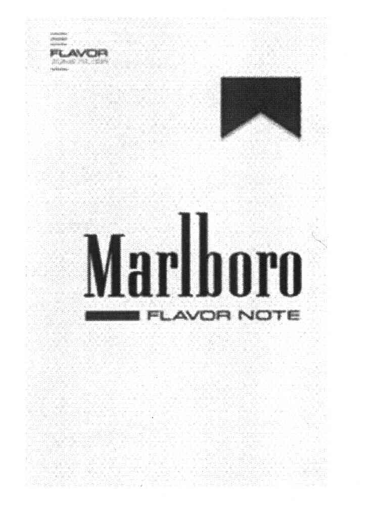 FLAVOR ?;MARLBORO;FLAVOR NOTE