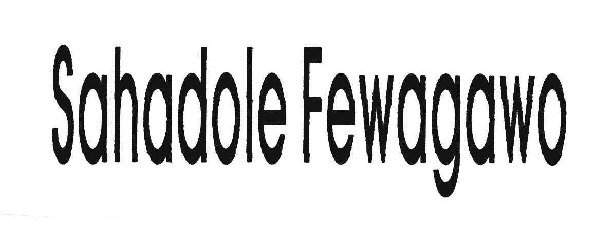 SAHADOLE FEWAGAWO