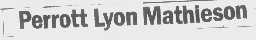 PERROTT LYON MATHIESON