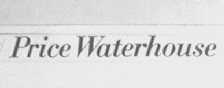 PRICE WATERHOUSE