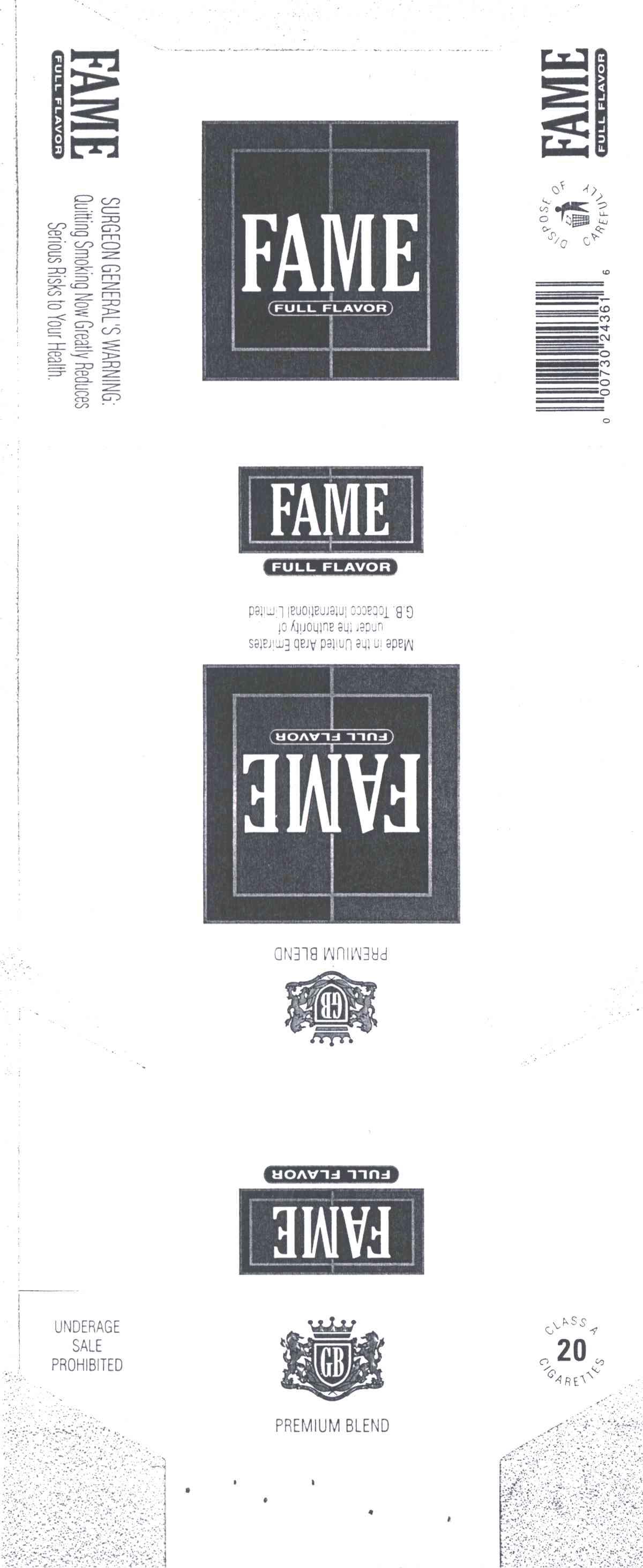 FAME FULL FLAVOR