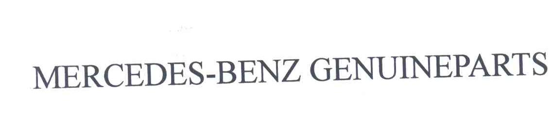 MERCEDES-BENZ GENUINEPARTS