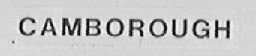 CAMBOROUGH