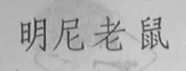 明尼老鼠