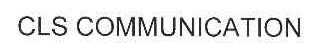 CLS COMMUNICATION