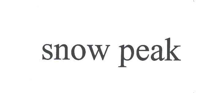 SNOW PEAK