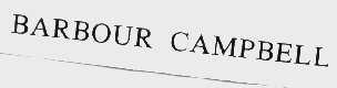 BARBOUR CAMPBELL