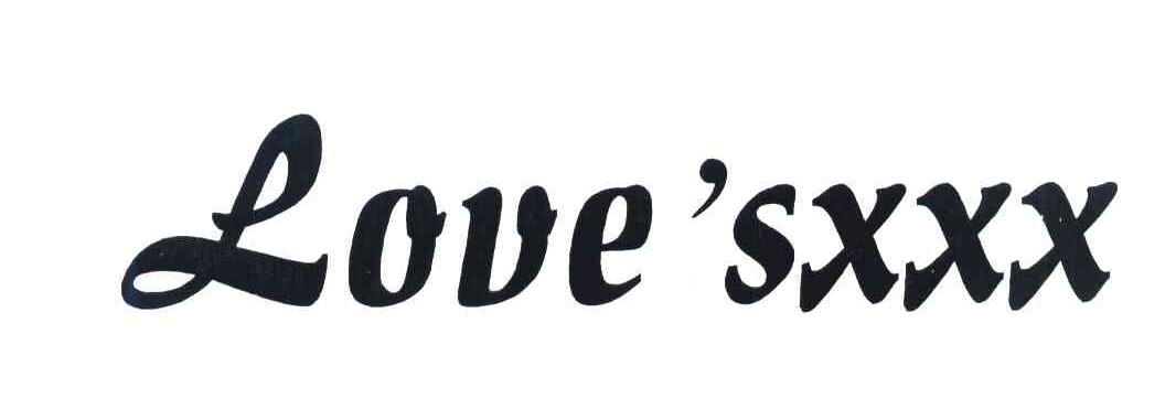 LOVE＇SXXX