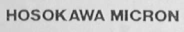 HOSOKAWA MICRON