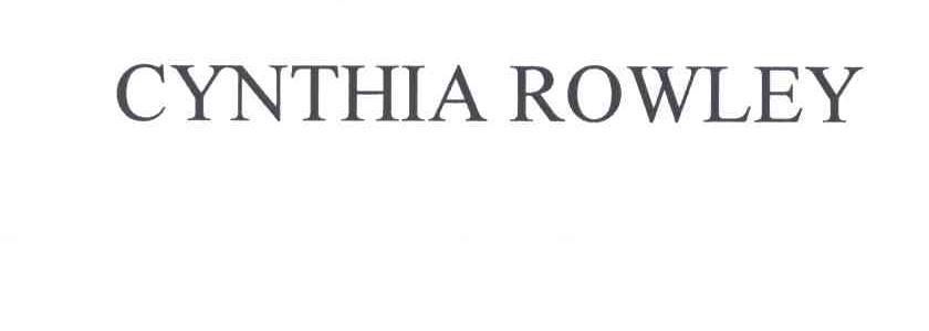 CYNTHIA ROWLEY