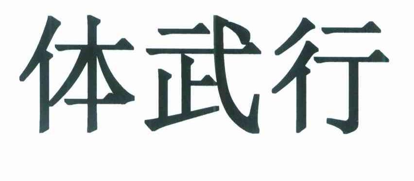 体武行
