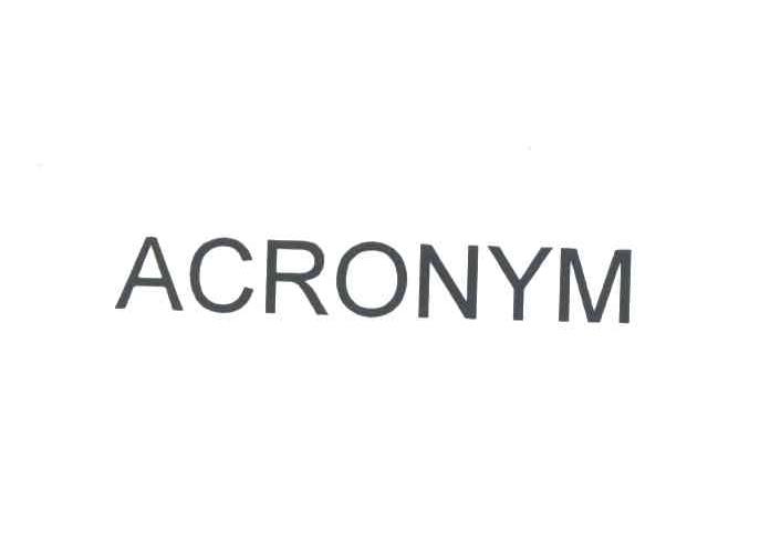ACRONYM