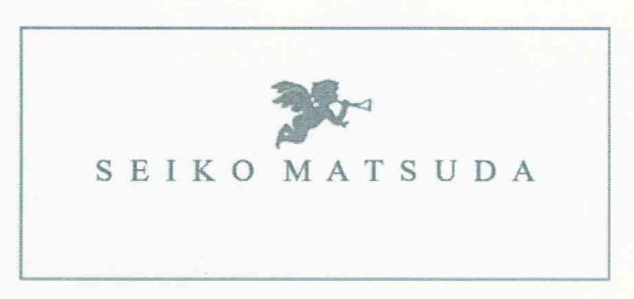 SEIKO MATSUDA