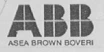 ABB  ASEA BROWN BOVERI