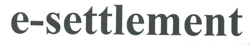 E-SETTLEMENT