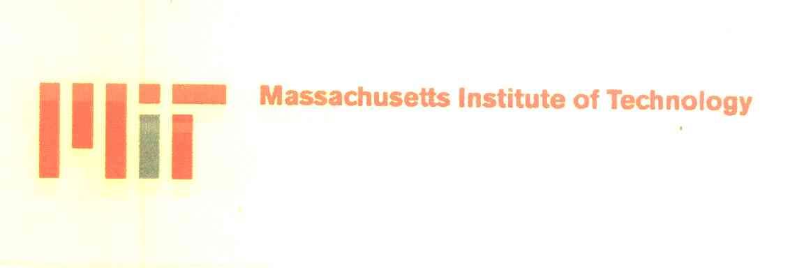 MASSACHUSETTS INSTITUTE OF TECHNOLOGY MIT