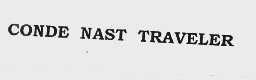 CONDE NAST TRAVELER