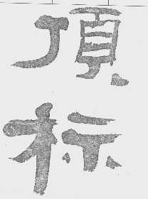 顶标