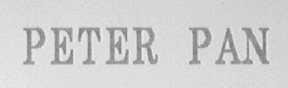 PETER PAN