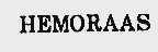 HEMORAAS