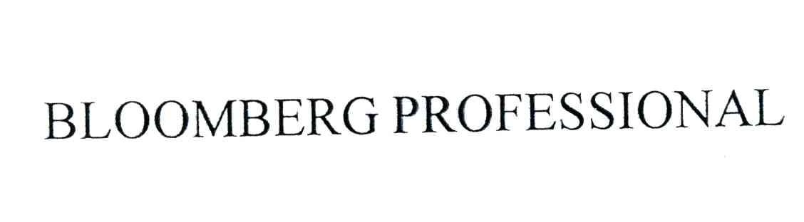 BLOOMBERG PROFESSIONAL