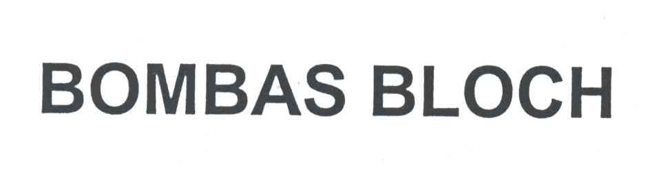 BOMBAS BLOCH
